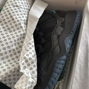 Jordan Black and Gray Sneakers